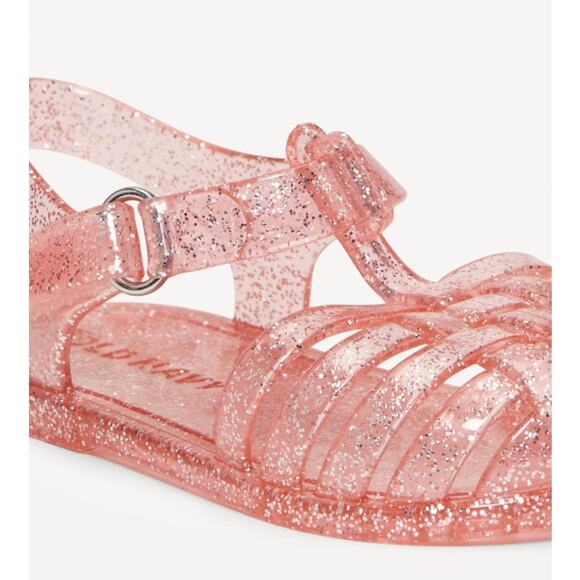 Old Navy Jelly Fisherman Sandals for Baby 0-3 M | Pink Bell - Picture 4 of 4